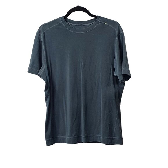 Mens Lululemon Activewear Short Sleeve T-Shirt Running Gym Workout Gray Medium? - Picture 1 of 9